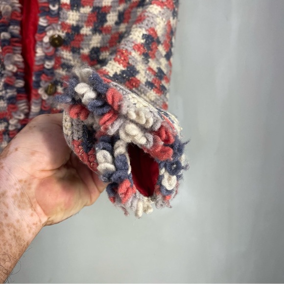 Marc By Marc Jacobs Women's Blazer Size S Wool Red White Blue Size XS - Picture 3 of 13